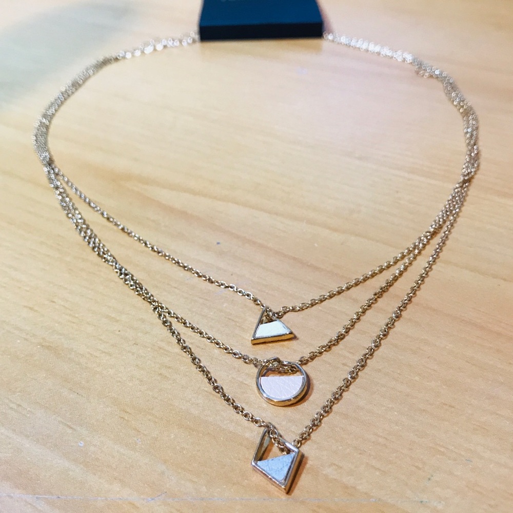 Forever21 Shapes Layered Necklace